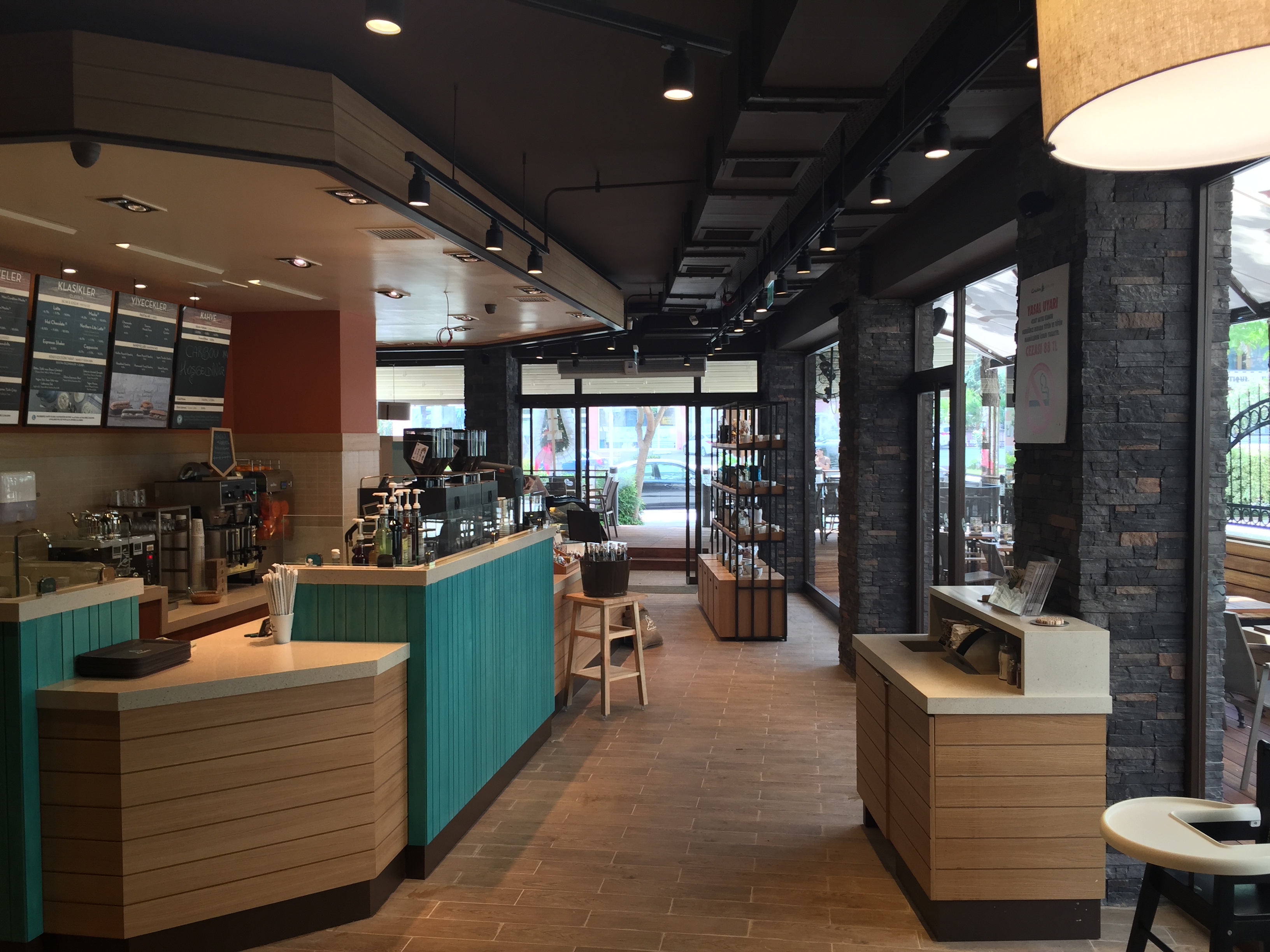 Adana Caribou Coffee Turgut Özal Şube Yapım İşi